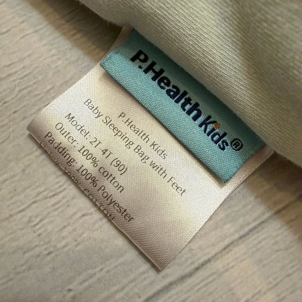 P. Health kids wearable sleep sack sleeping bag‎ 2T-4T